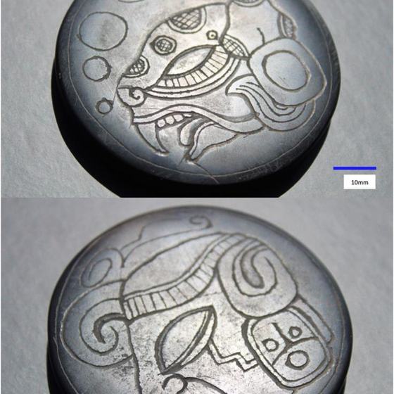 Dark stone discs